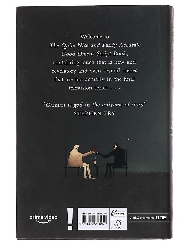 The quite nice and fairly accurate Good omens script book - Neil Gaiman - Fantasia- ja scifi - 10105563373 - 1