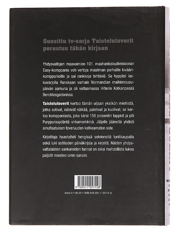Taistelutoverit / Normandian maihinnoususta Hitlerin kotkanpesään - Ambrose, Stephen E. - Historiakirjat - 10105563375 - 1