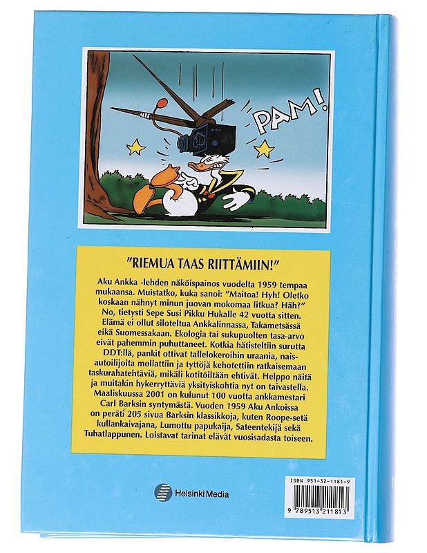 Aku Ankka : näköispainos vuosikerrasta 1959 - Disney, Walt - Sarjakuvat - 10105563381 - 1