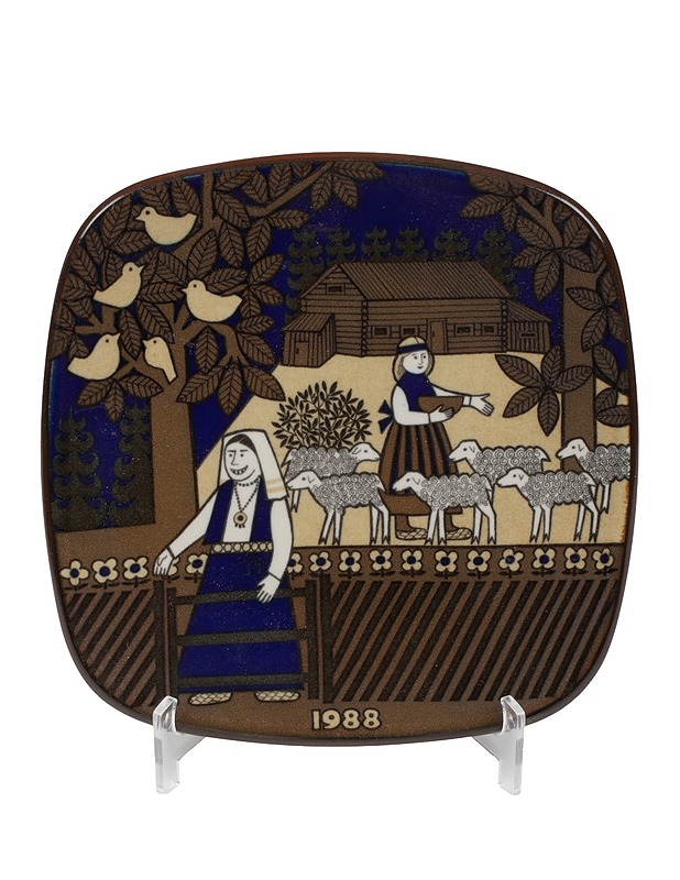 ARABIA Kalevala vuosilautanen 1988 - Designsuosikit - 10105563382 - 0