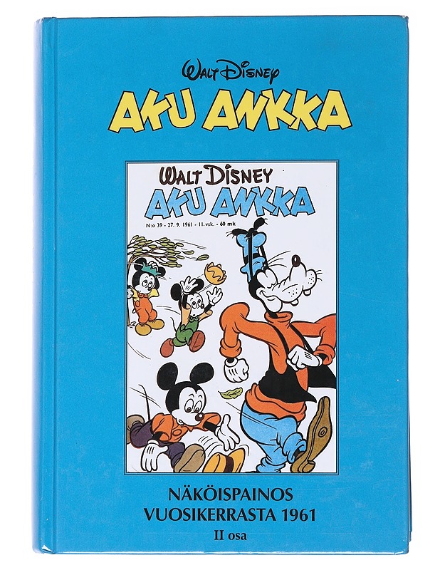 Aku Ankka näköispainos vuosikerrasta 1961 / II osa - Walt Disney - Sarjakuvat - 10105563384 - 0