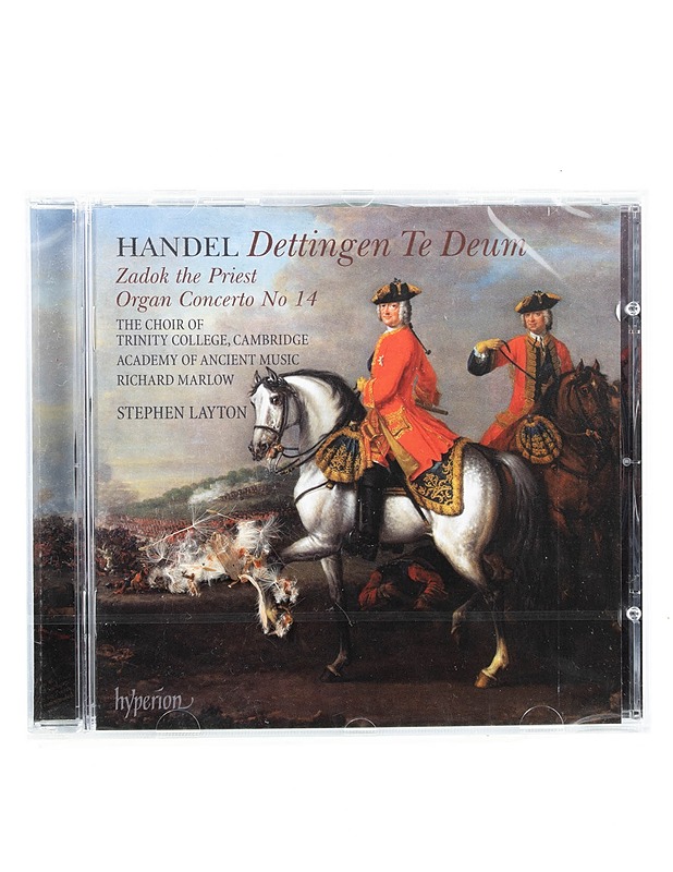 Handel: Dettingen Te Deum; Zadok the Priest; Organ Concerto No. 14 - CD - CD-levyt - 10105563385 - 0