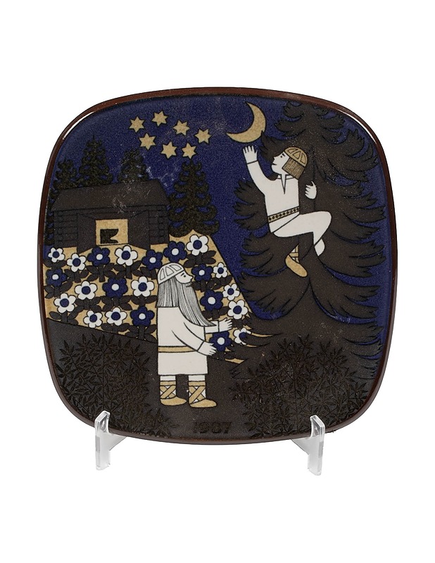 ARABIA Kalevala vuosilautanen 1987 - Designsuosikit - 10105563390 - 0