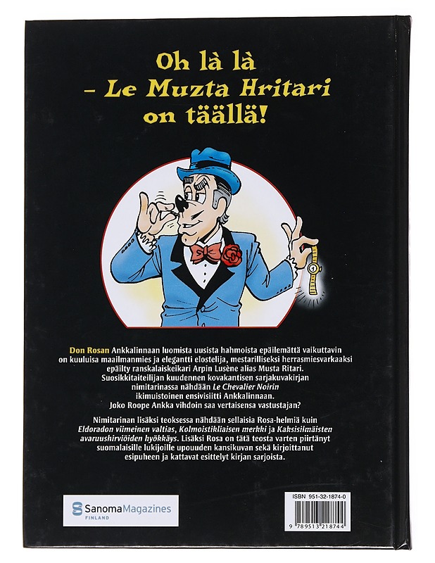 Musta Ritari ja muita Don Rosan parhaita - Don Rosa - Sarjakuvat - 10105563402 - 1