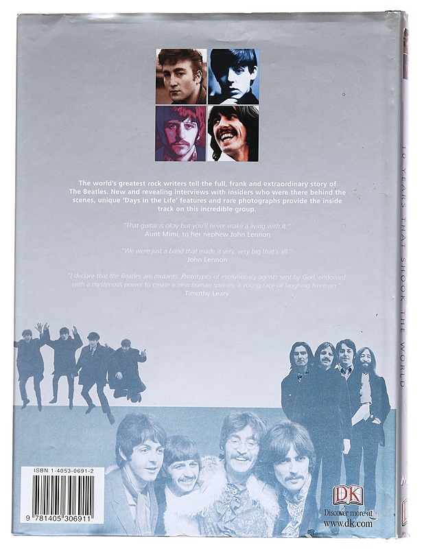 Beatles / ten years that shook the world - Paul Trynka  - Elämäkerrat ja muistelmat - 10105563413 - 1