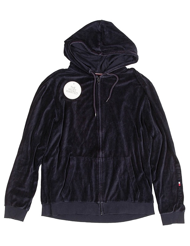 TOMMY HILFIGER veluurihuppari, XL - TMW Vaatteet - 10105563431 - 0