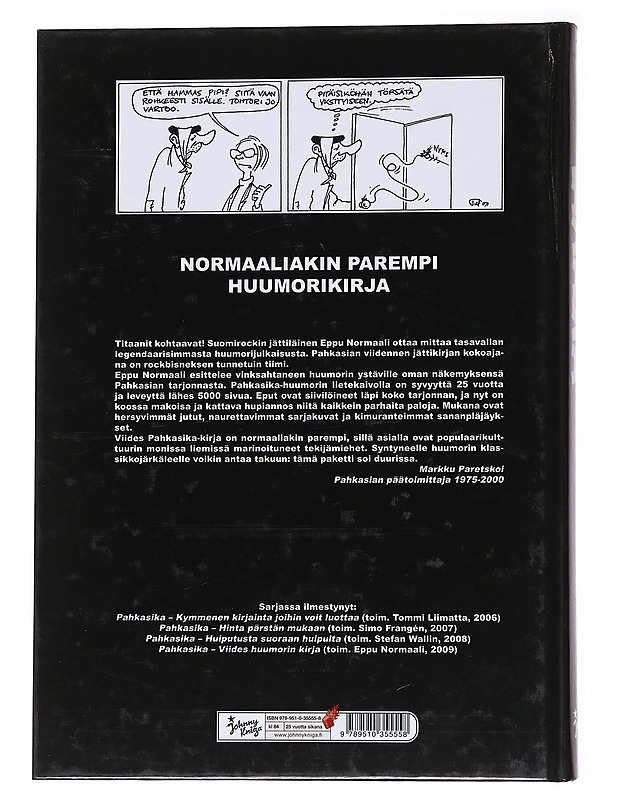Pahkasika: Viides huumorin kirja - Paretskoi, Markku - Sarjakuvat - 10105563430 - 1