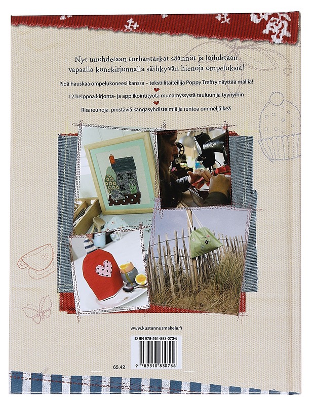 Villi ja vapaa konekirjonta - Treffry, Poppy - Tietokirjat ja oppaat - 10105563441 - 1