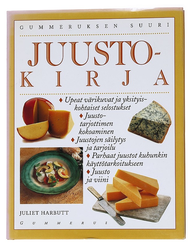 Gummeruksen suuri juustokirja - Harbutt, Juliet - Kirja lahjaksi - 10105563468 - 0