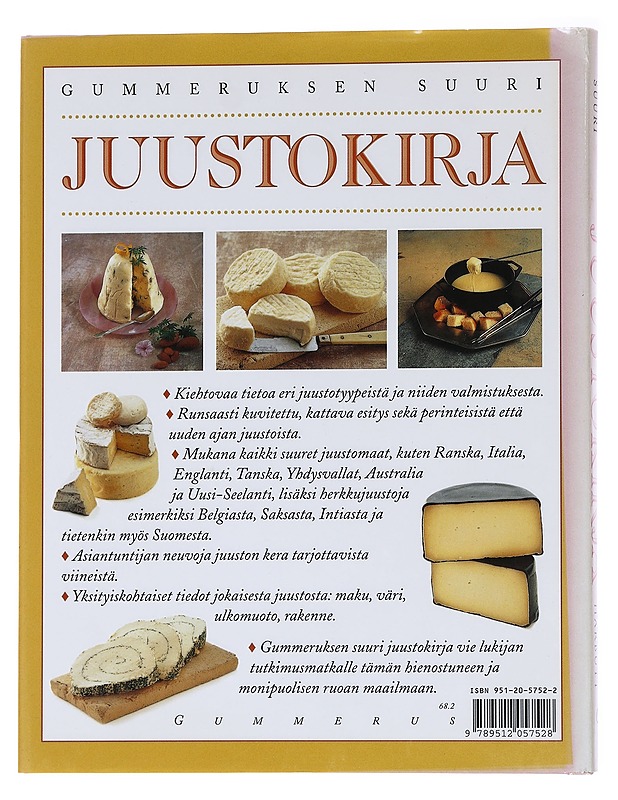 Gummeruksen suuri juustokirja - Harbutt, Juliet - Kirja lahjaksi - 10105563468 - 1