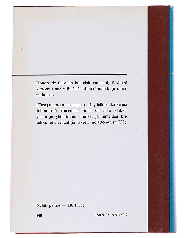 Ukko Goriot - Balzac, Honoré de - Romaanit ja novellit - 10105563490 - 1