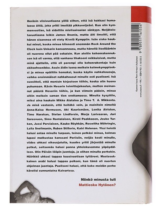 Rinnanympärys 106 - Mattiesko Hytönen - Elämäkerrat ja muistelmat - 10105563554 - 1