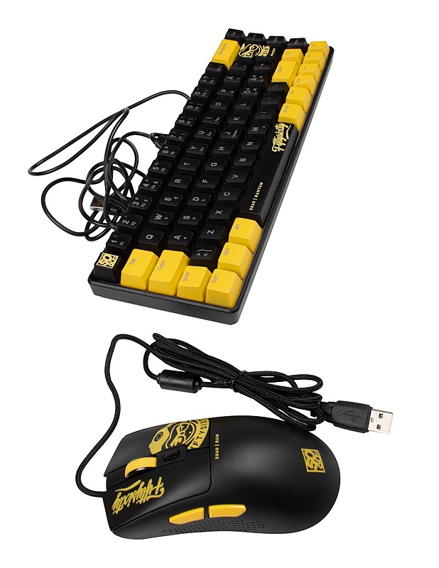 FIFTYSIXTY Hellacool Pack 3-in-1 näppäimistö/hiiri/matto paketti - Tietokoneet - 10105563610 - 1