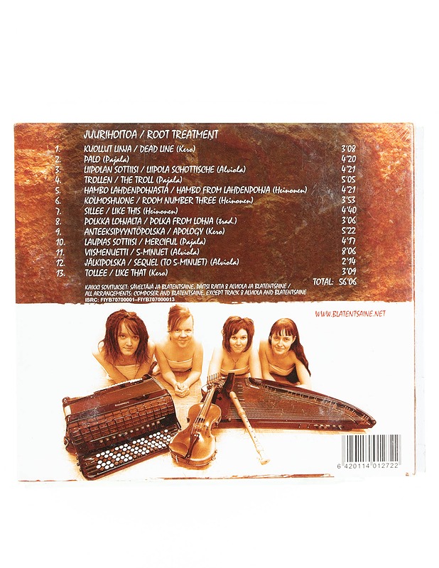 Blatentsaine - Juurihoitoa - CD - CD-levyt - 10105563643 - 1