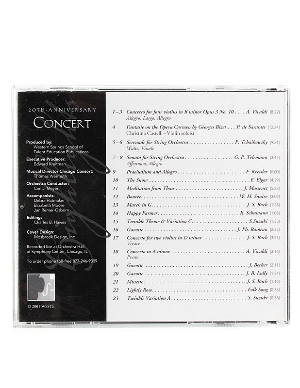 20th - Anniversary Concert Celebration - CD - CD-levyt - 10105563649 - 1