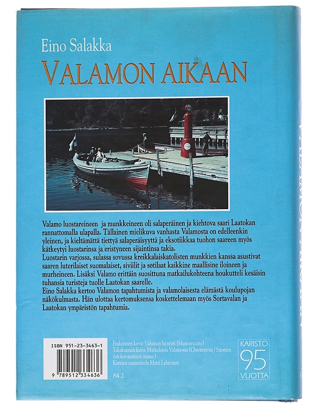 Valamon aikaan - Eino Salakka - Historiakirjat - 10105563656 - 1