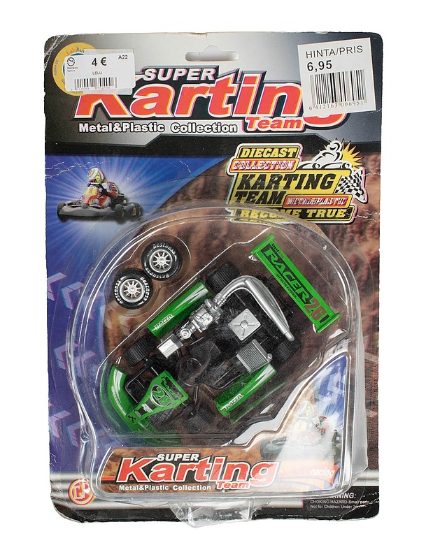 SUPER KARTING -auto  - Lasten pelit ja lelut - 10105563685 - 0