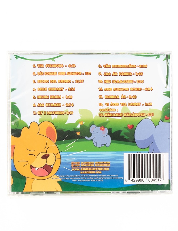 Arne Alligator - Djuungelfeber - CD - CD-levyt - 10105563714 - 1
