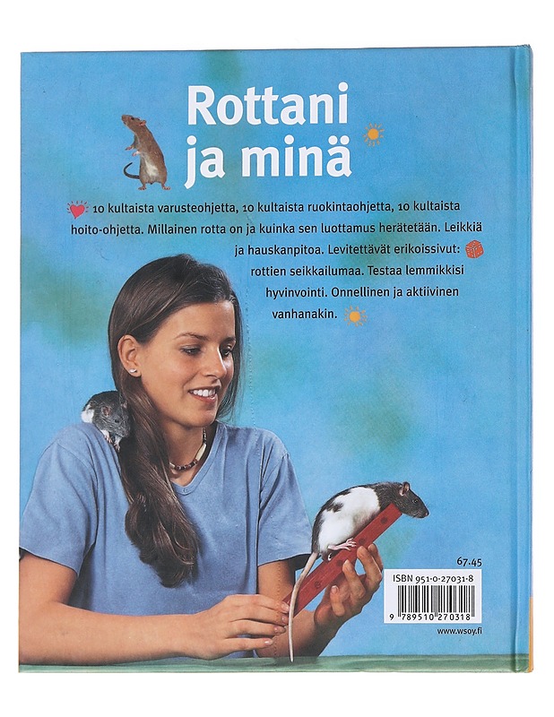 Rottani ja minä - Lange, Monika - Tietokirjat ja oppaat - 10105563745 - 1