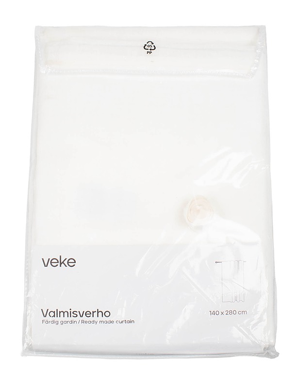 VEKE Valmisverho verho, 140x280 cm - Verhot ja kapat - 10105563757 - 0