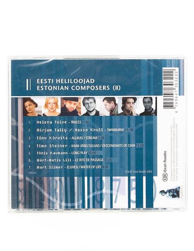 Eesti Heliloojad / Estonian Composers (II) - CD - CD-levyt - 10105563752 - 1