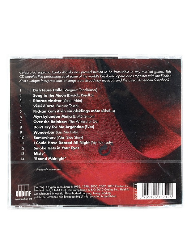 The Irresistible Karita Mattila - CD - CD-levyt - 10105563763 - 1