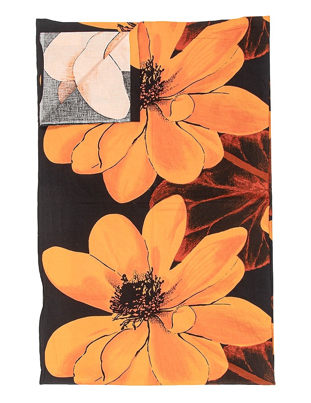 Kukkakuosinen kangas, 130x205 cm - Muut kodintekstiilit - 10105563793 - 0