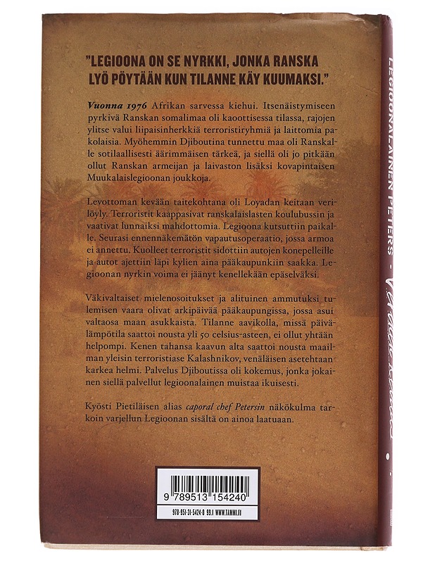 Legioonalainen Peters / verinen keidas - Pietiläinen, Kyösti - Elämäkerrat ja muistelmat - 10105563810 - 1