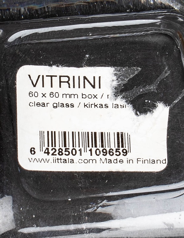 IITTALA Vitriini rasia, kirkas - Designsuosikit - 10105563822 - 4