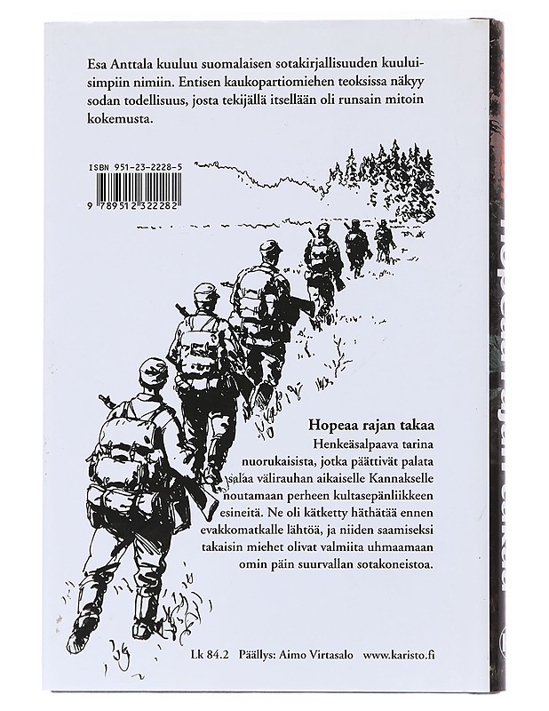 Hopeaa rajan takaa - Esa Anttala - Romaanit ja novellit - 10105563859 - 1