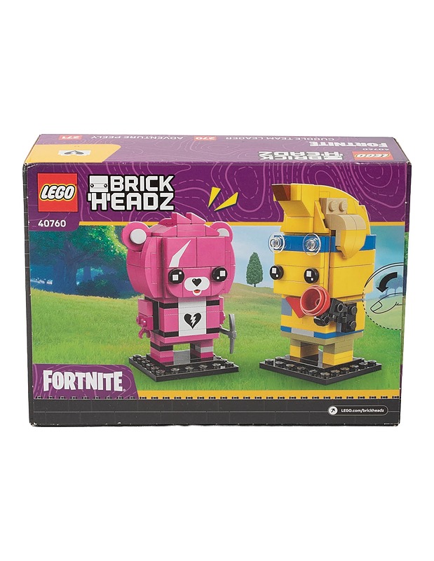 LEGO BRICK HEADZ FORTNITE CUDDLE TEAM LEADER & ADVENTURE PEELY  - Lasten lelut - 10105563869 - 0