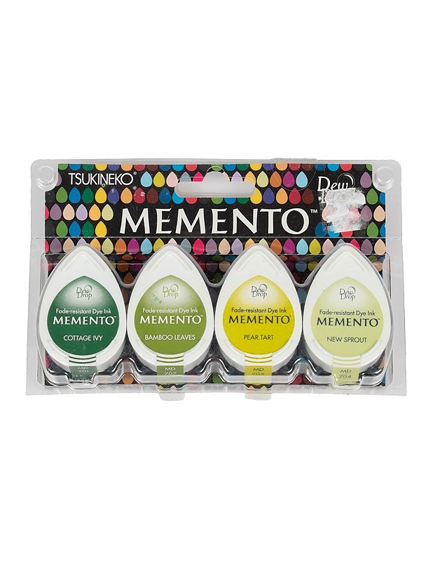 TSUKINEKO Memento leimasintyynyt, 4 kpl - Askartelu - 10105563872 - 0