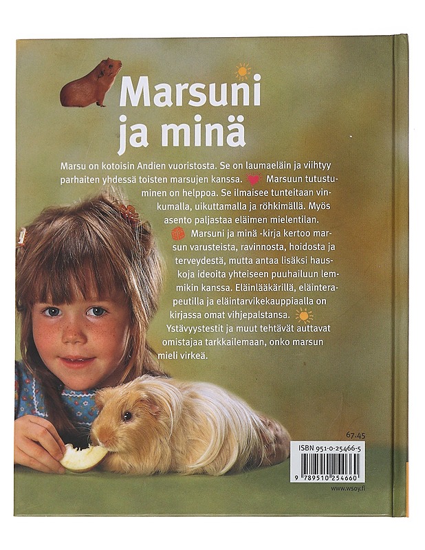Marsuni ja minä - Birmelin, Immanuel - Tietokirjat ja oppaat - 10105563882 - 1