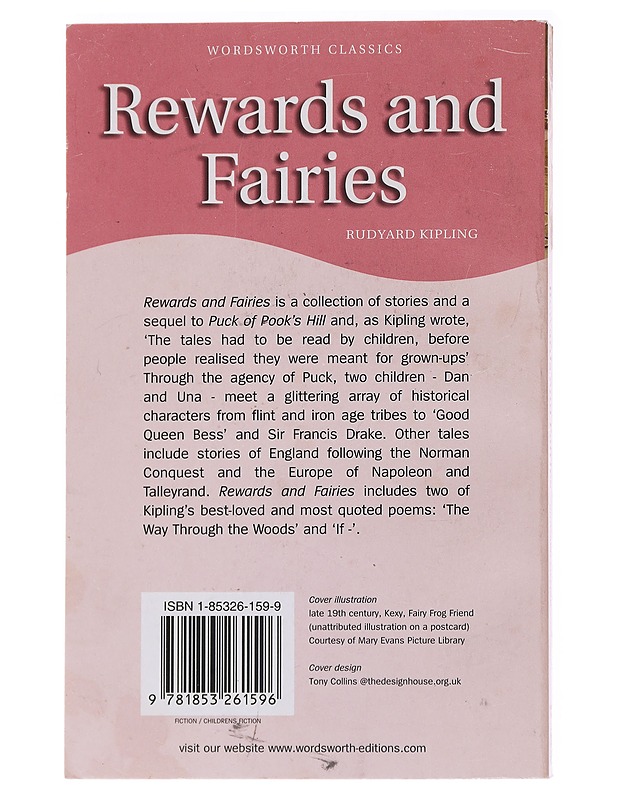 Rewards And Fairies - Rudyard Kipling - Romaanit ja novellit - 10105563889 - 1