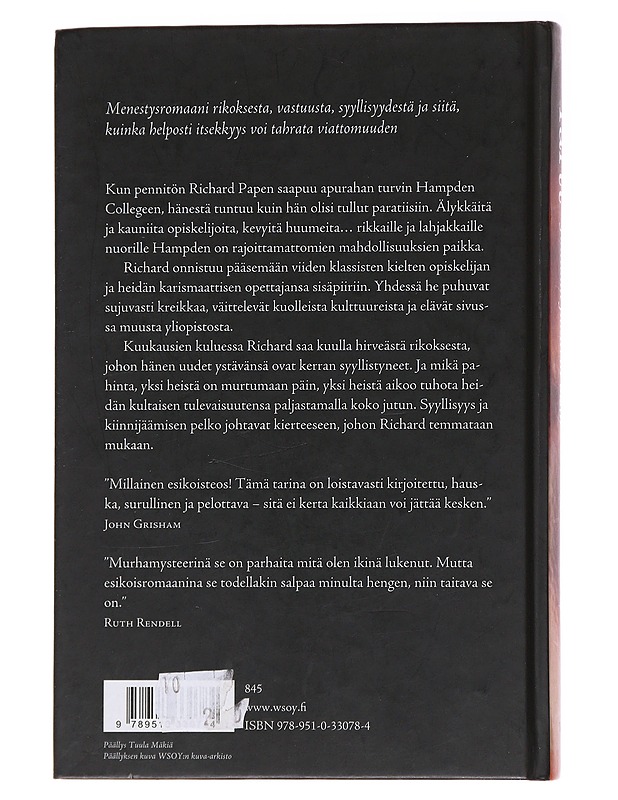Jumalat juhlivat öisin - TARTT, DONNA - Jännitys ja dekkarit - 10105563912 - 1