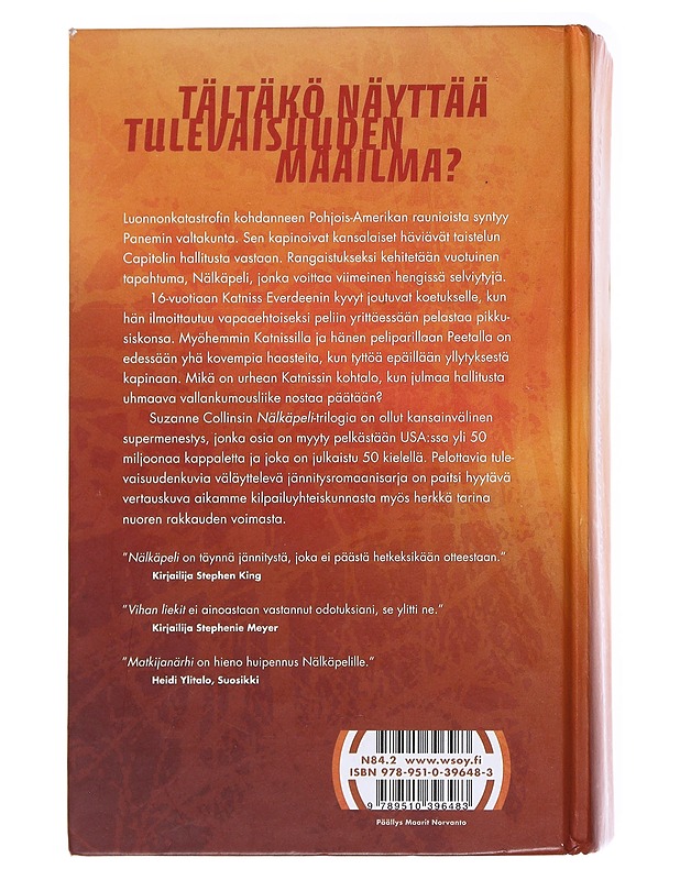 Nälkäpeli 1-3 - Suzanne Collins - Jännitys ja dekkarit - 10105563925 - 1
