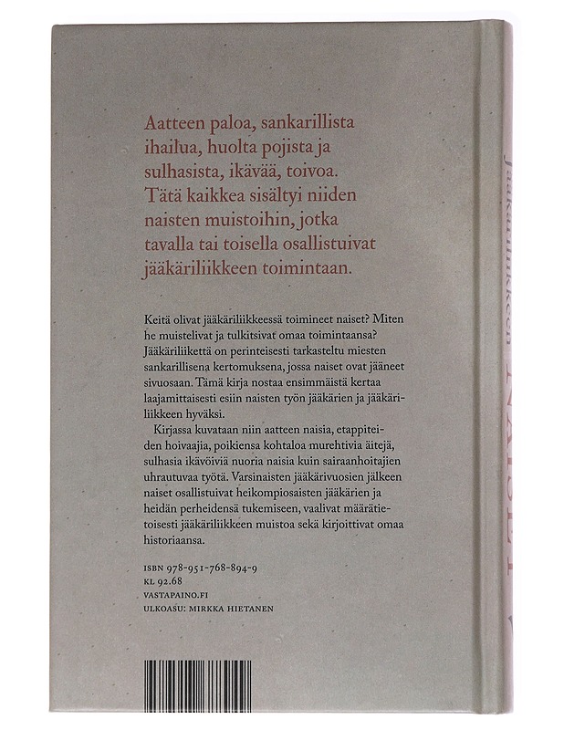 Jääkäriliikkeen naiset - Elina Virtanen - Historiakirjat - 10105563927 - 1