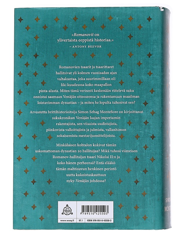 Romanovit / 1613-1918 - Simon Sebag Montefiore - Elämäkerrat ja muistelmat - 10105563936 - 1