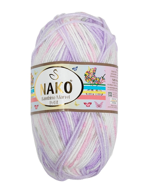 NAKO Bambino Marvel vyötelanka, 50 g - Käsityö - 10105563944 - 0