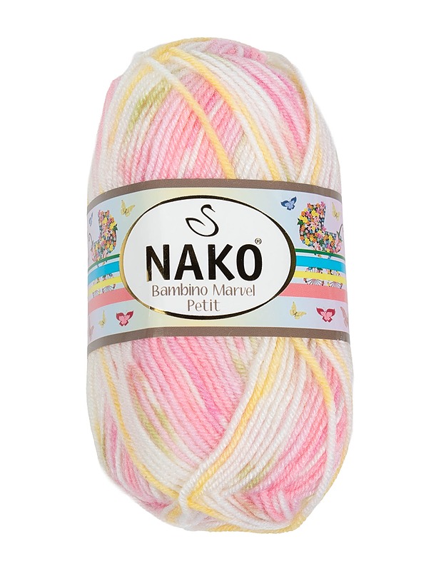 NAKO Bambino Marvel vyötelanka, 50 g - Käsityö - 10105563955 - 0