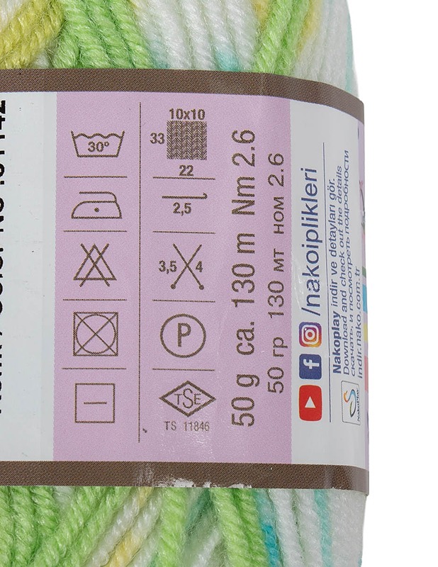 NAKO Bambino Marvel vyötelanka, 50 g - Käsityö - 10105563958 - 1