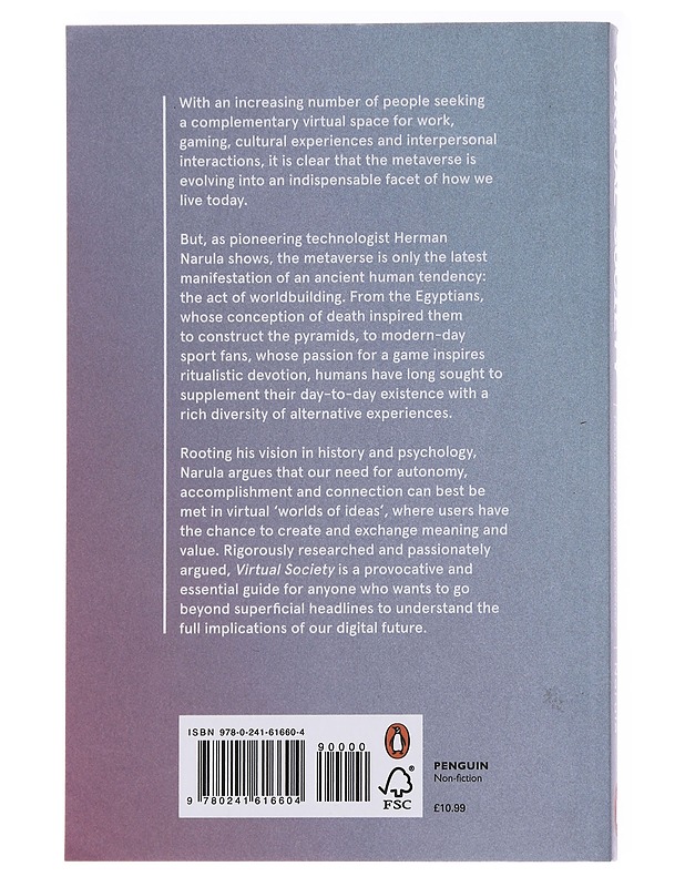 Virtual Society : the metaverse and the new frontiers of human experience - Herman Narula - Tietokirjat ja oppaat - 10105563960 - 1