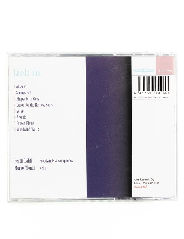 László Süle - Duets for the Restless Souls - CD - CD-levyt - 10105564007 - 1