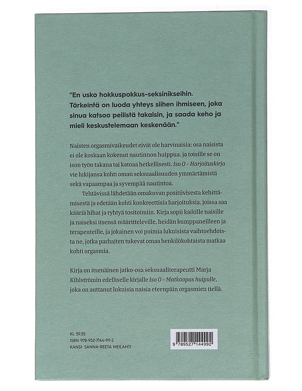 K18 Iso O : harjoituskirja - Marja Kihlström - Tietokirjat ja oppaat - 10105564021 - 1