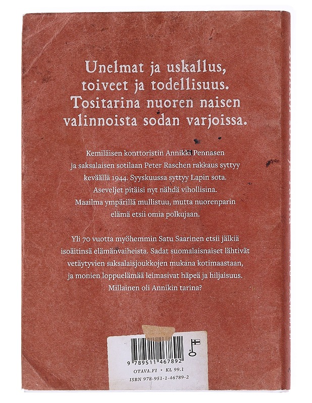 Annikin sota ja rauha - Satu Saarinen - Elämäkerrat ja muistelmat - 10105564024 - 1