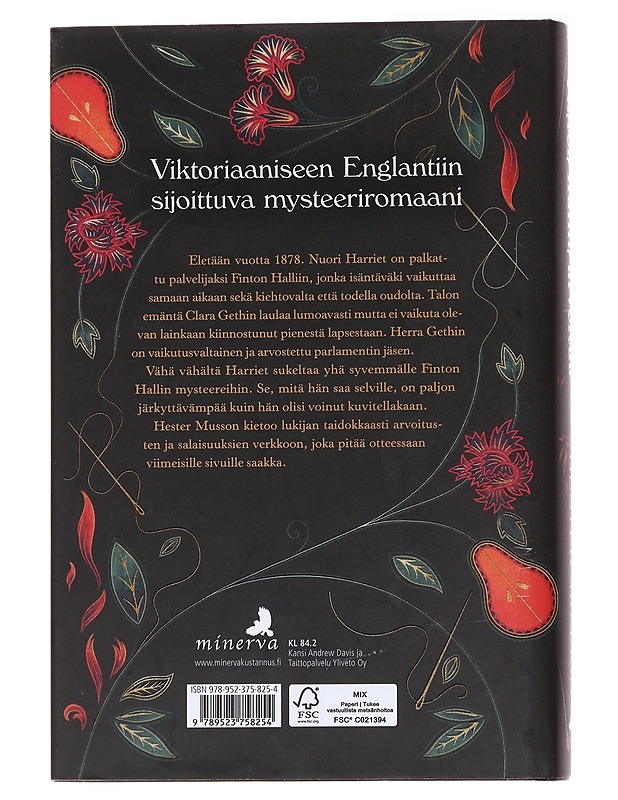 Finton Hallin arvoitus - Musson, Hester - Jännitys ja dekkarit - 10105564026 - 1