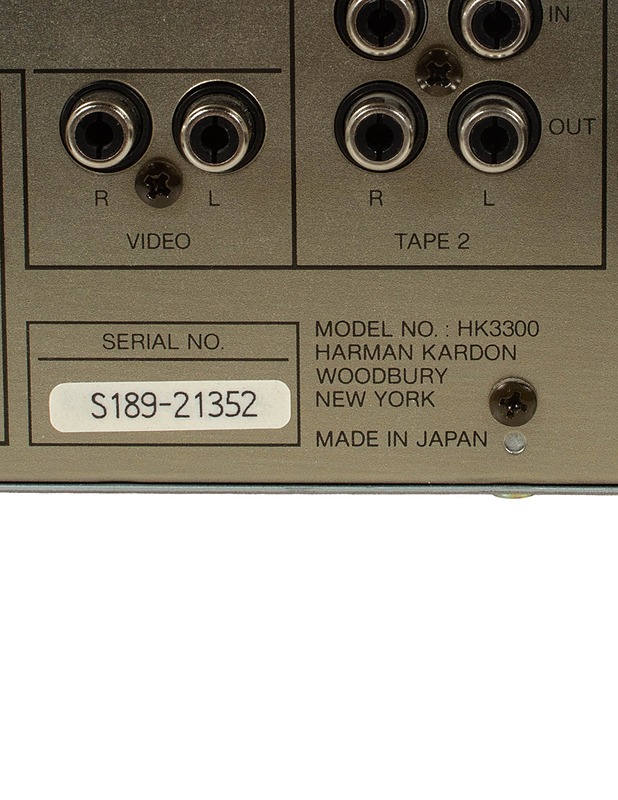 HARMAN/KARDON HK3300 stereovastaanotin - Viihde-elektroniikka - 10105564032 - 4