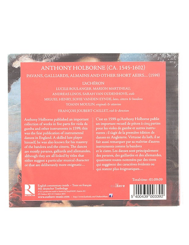 Anthony Holborne - The Fruit of Love - CD - CD-levyt - 10105564064 - 1