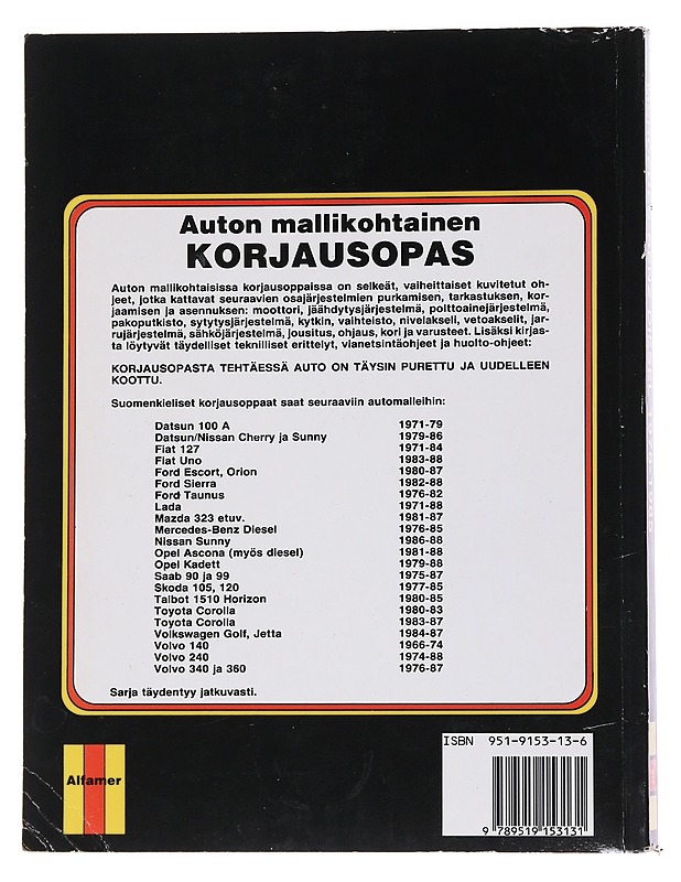 Mercedes-Benz diesel 123 : korjausopas - Warren, Larry - Tietokirjat ja oppaat - 10105564141 - 1