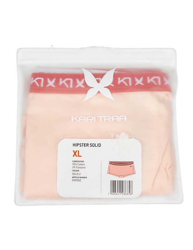 KARI TRAA Hipster solid pikkuhousut, XL - Alusvaatteet - 10105564220 - 0